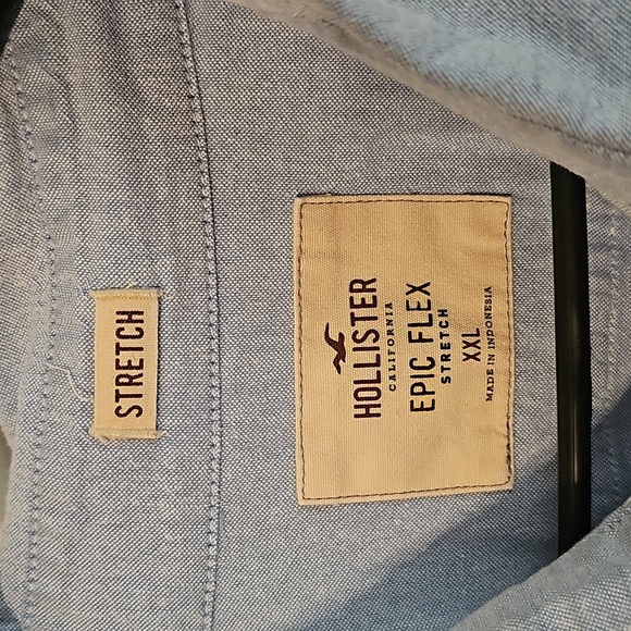 Hollister, short sleeved, button down, shirt - Picture 2 of 4